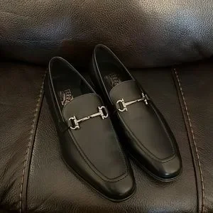 Salvatore Ferragamo men’s Gancini logo leather Fenice loafers oxfords NWB Moccasin with Gancini ornament - Men | Ferragamo main image 4